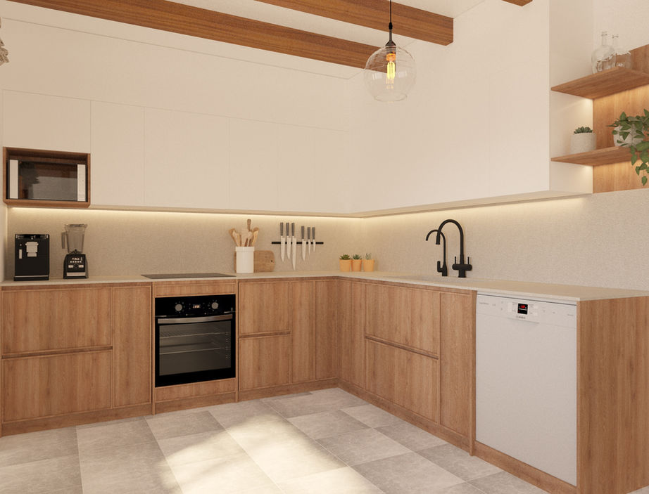 Render de l'encimera.
