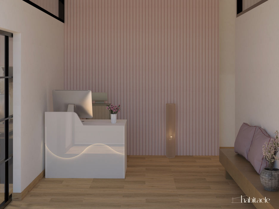Render de la recepció.