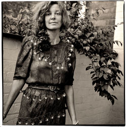 Woman As A Christmas Tree
