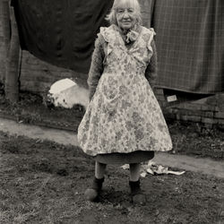 Lady In Her Garden