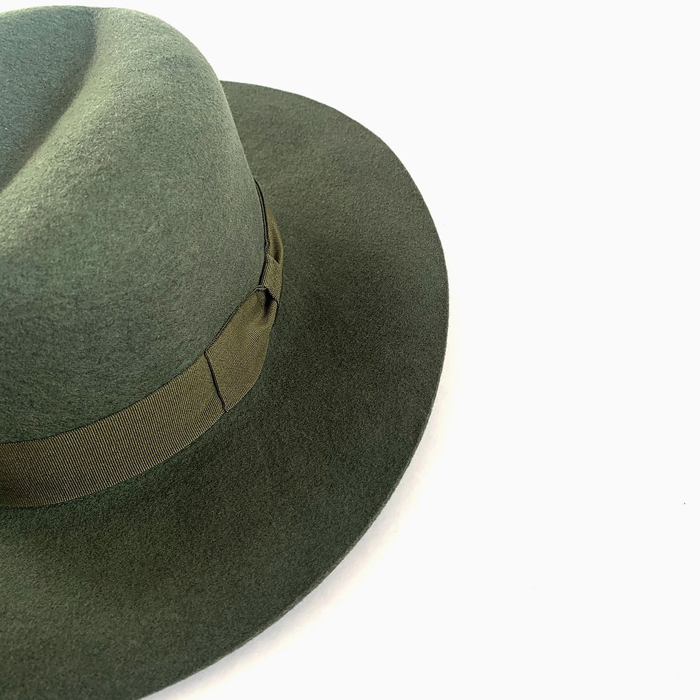 Thumbnail: Sombrero de Lana Ala Media Unisex