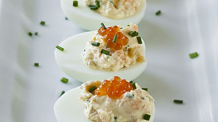 deviled eggs