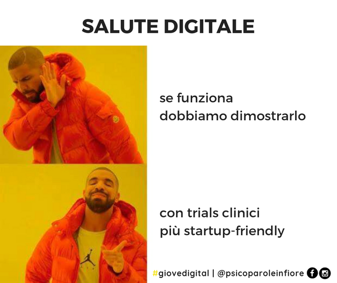Salute digitale: se funziona dobbiamo dimostrarlo, ma con trials più startup-friendly