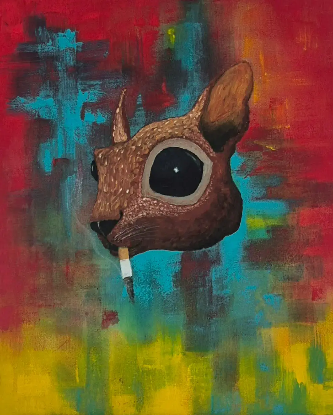 Giclee Print of Squirrel!