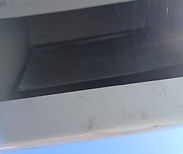 This is a dryer termination roof vent after cleaning