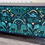 Thumbnail: Mid-century schreiber Sideboard. Navy Elephant Print Upcycled Painted Living 
