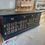 Thumbnail: Toledo Midcentury Sideboard in Black and Gold Upcycled and Painted Commission.
