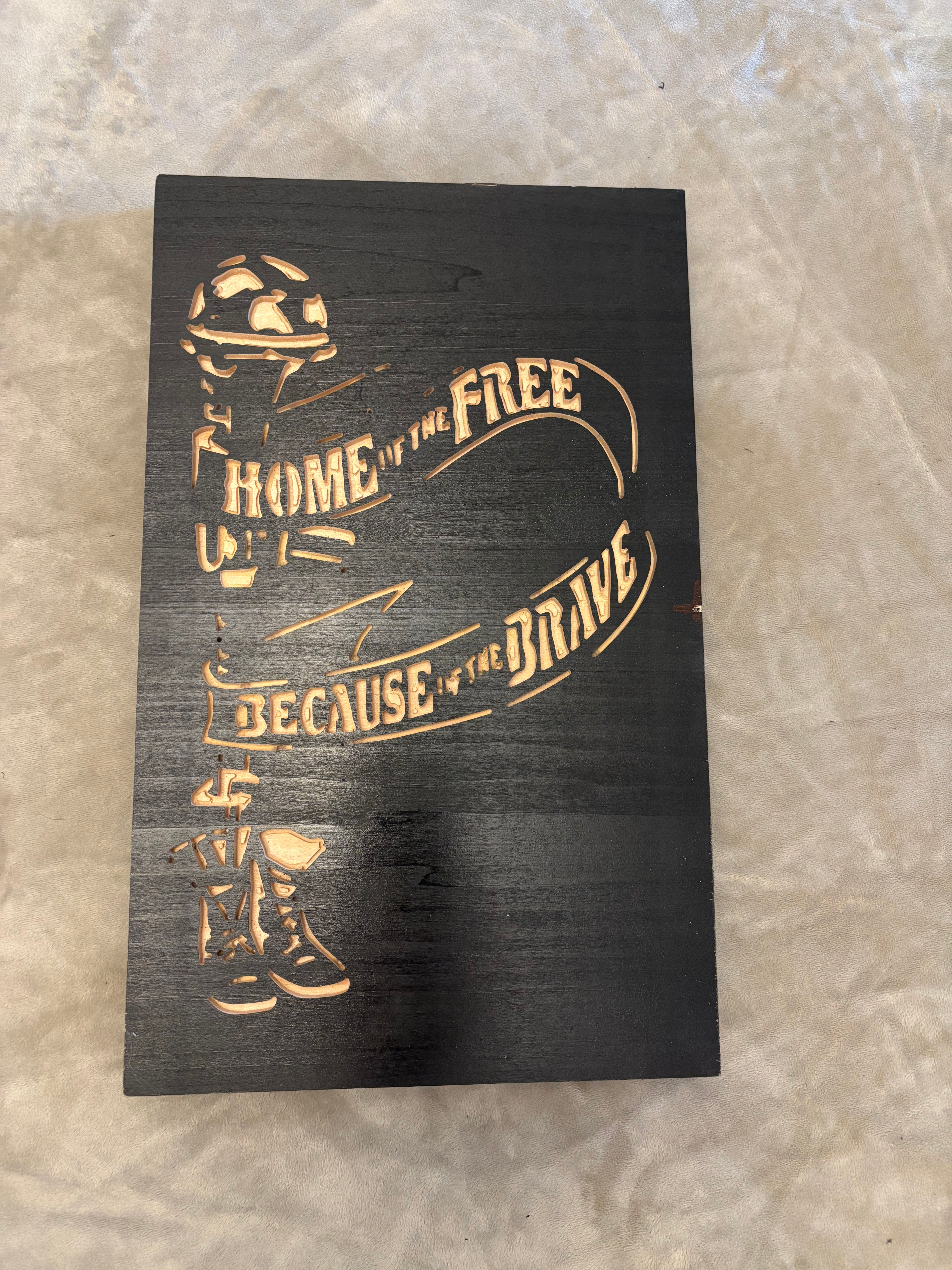 Because of the Brave