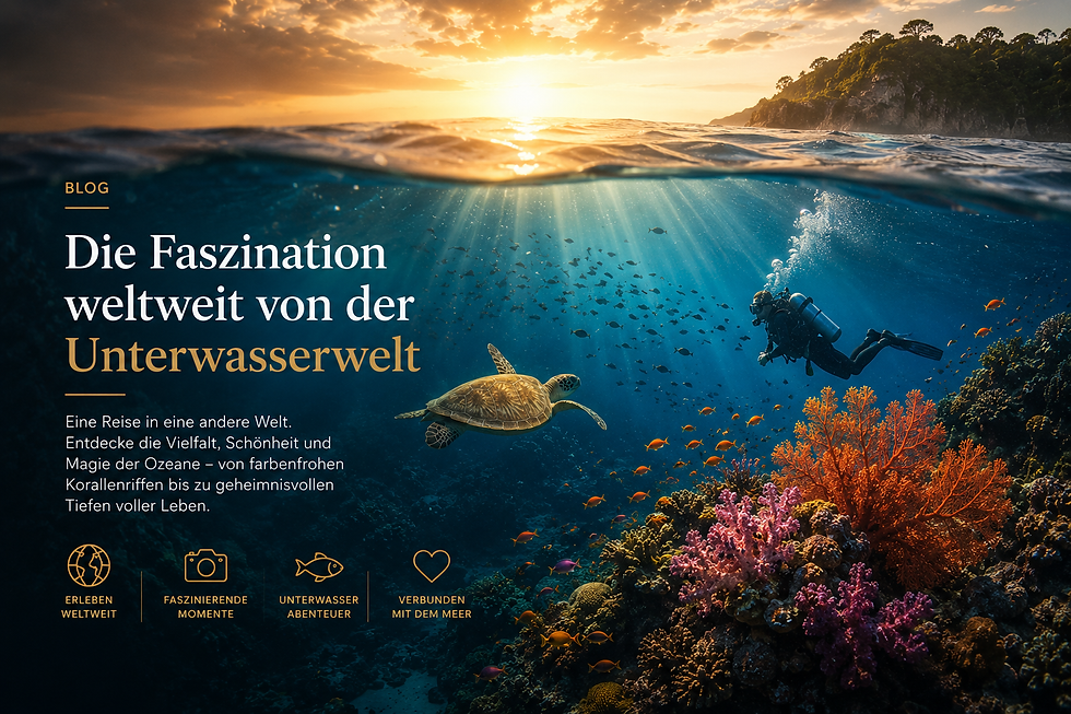 Die faszinierende Unterwasserwelt – Ein Blick in verborgene Welten