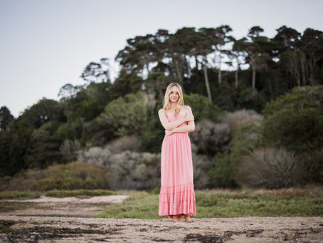 Northern California Senior Portraits at the bay