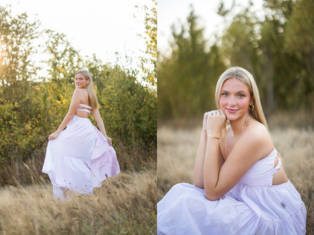 Portland, Or Senior Session on the Farm