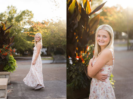 Portland OR Senior Portraits at the park