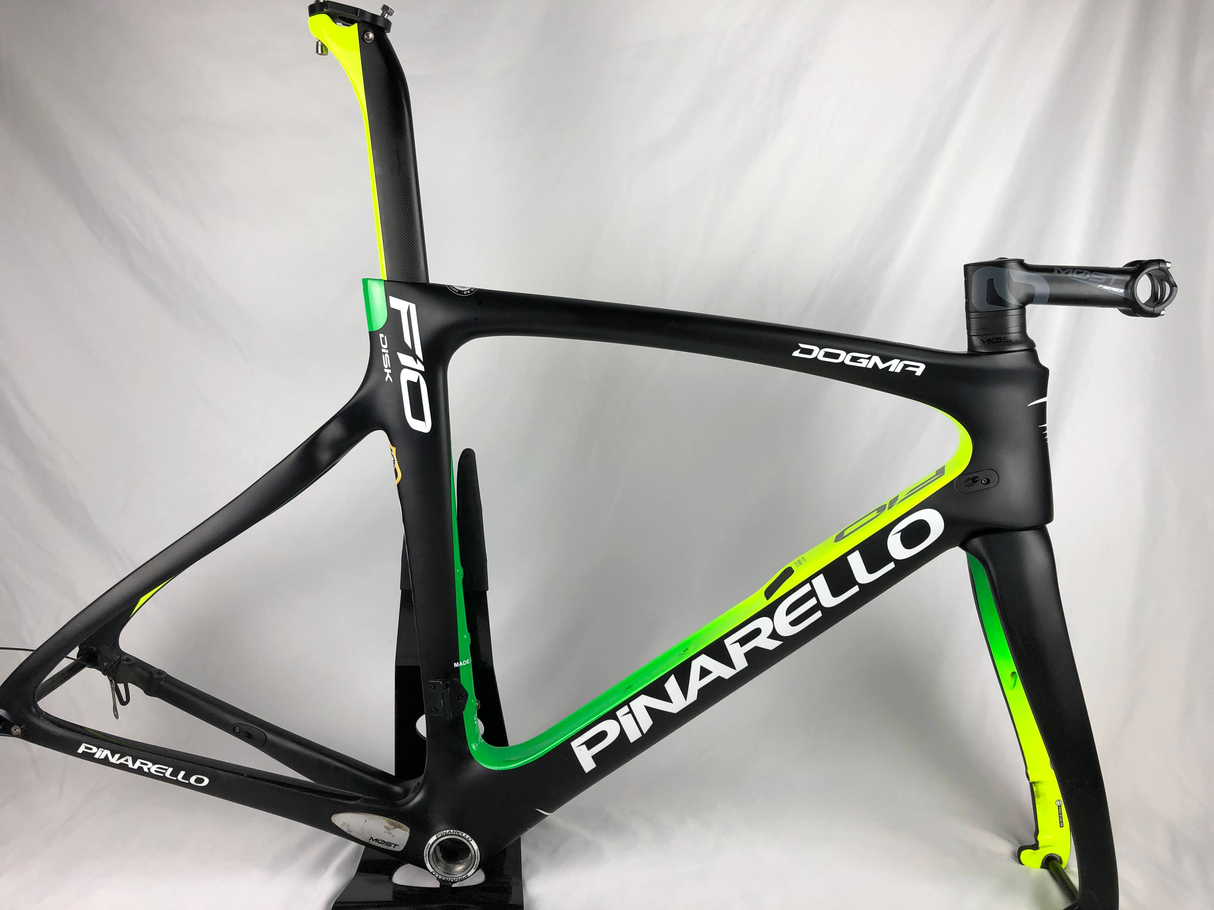 2020 Pinarello Dogma F10 Disk Frameset SIZE 55cm COLOR Fluorite