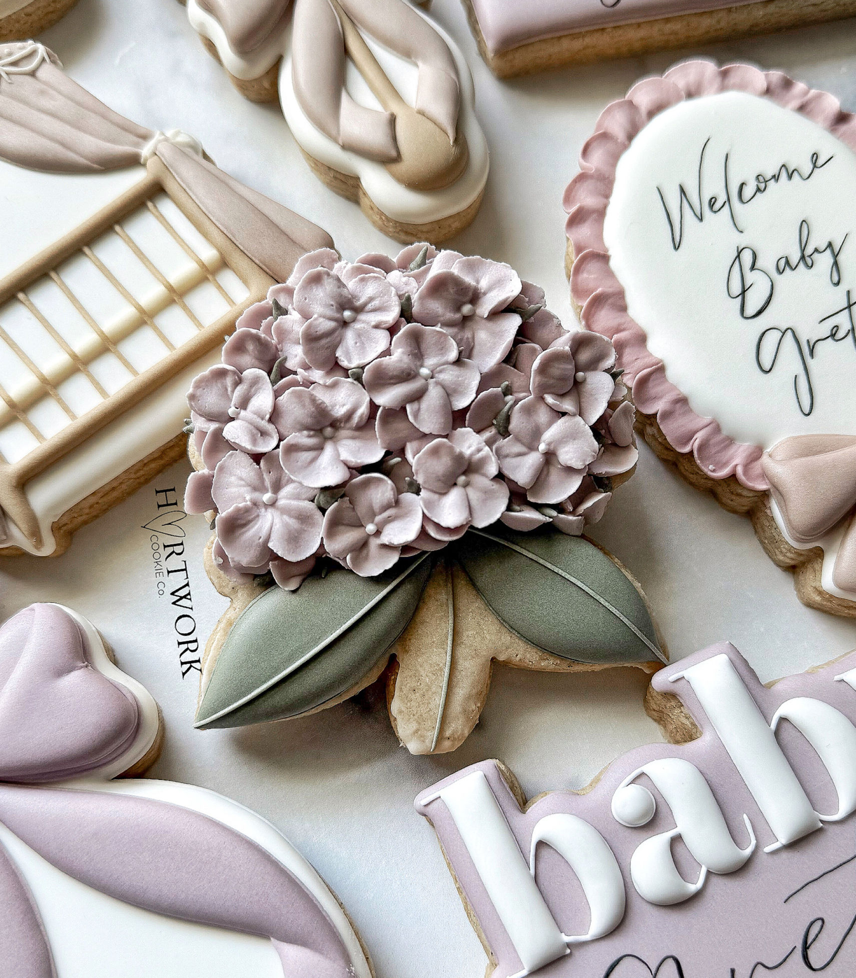 Hydrangea Branch (varied sizes)