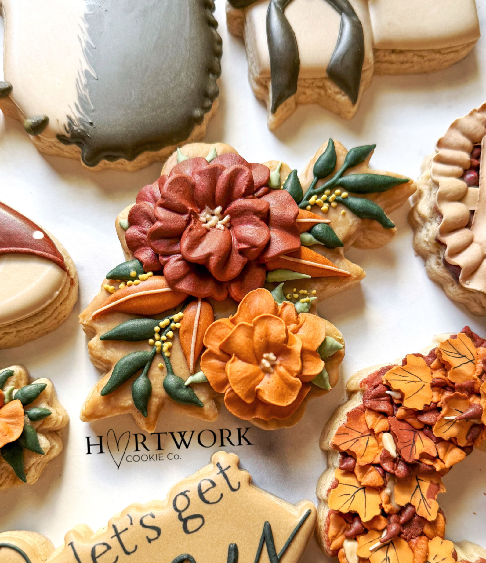 Floral Cluster #1 - 3.5" (STL-digital download)