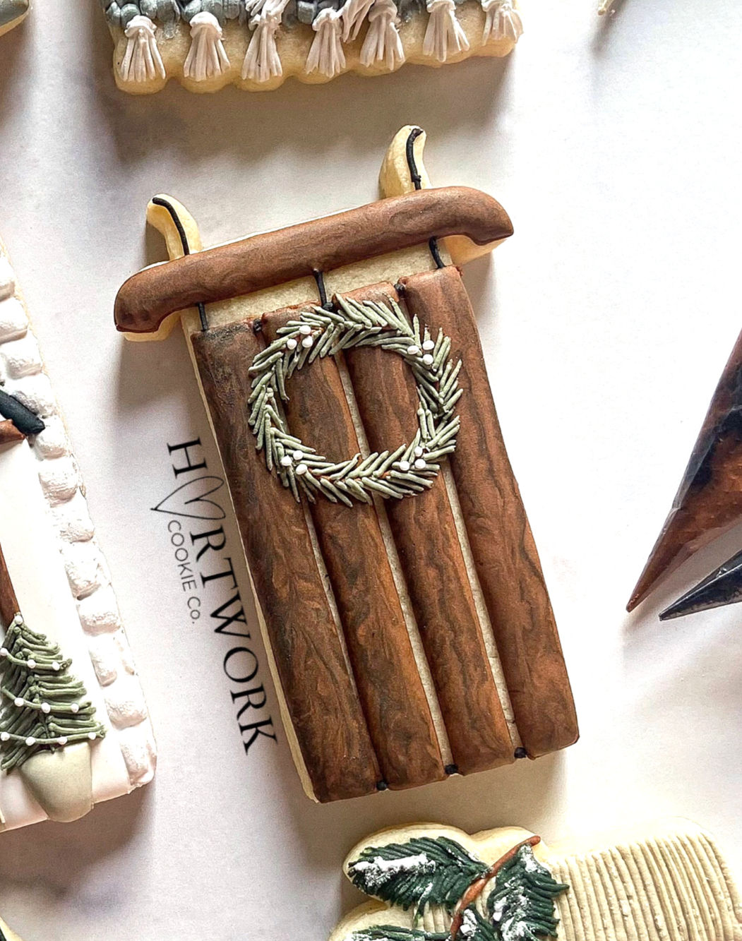 Vintage Sled - 4" (STL-digital download)