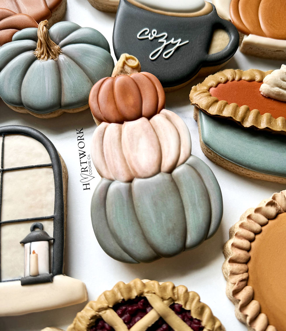 Miniature : Stacked Pumpkin Trio - 4.25" (STL-digital download)