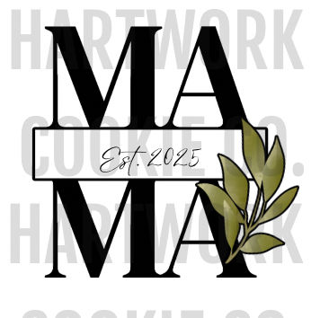 Thumbnail: MAMA plaque - 3.25" (STL-digital download + Template)