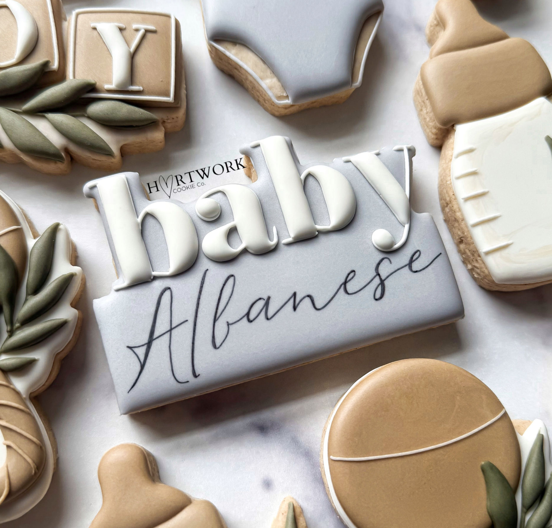 Baby Name Plaque (3.75")