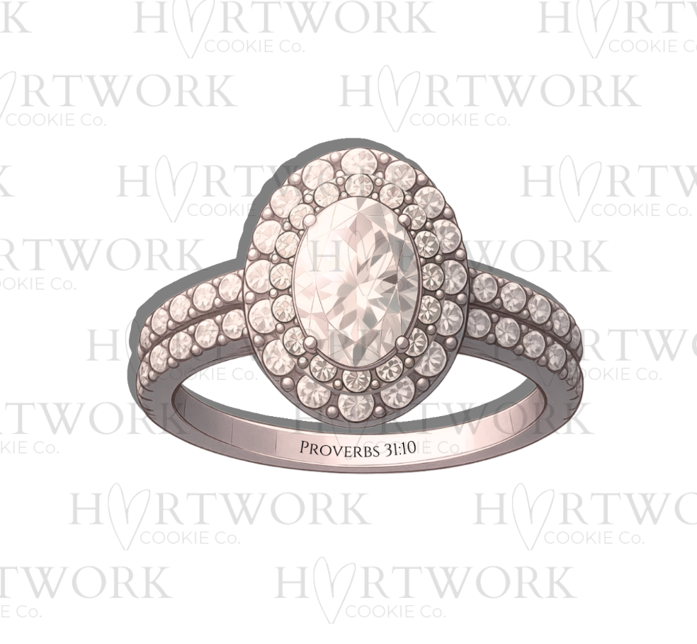 Proverbs 31:10 Ring - 3.5" (STL-digital download)