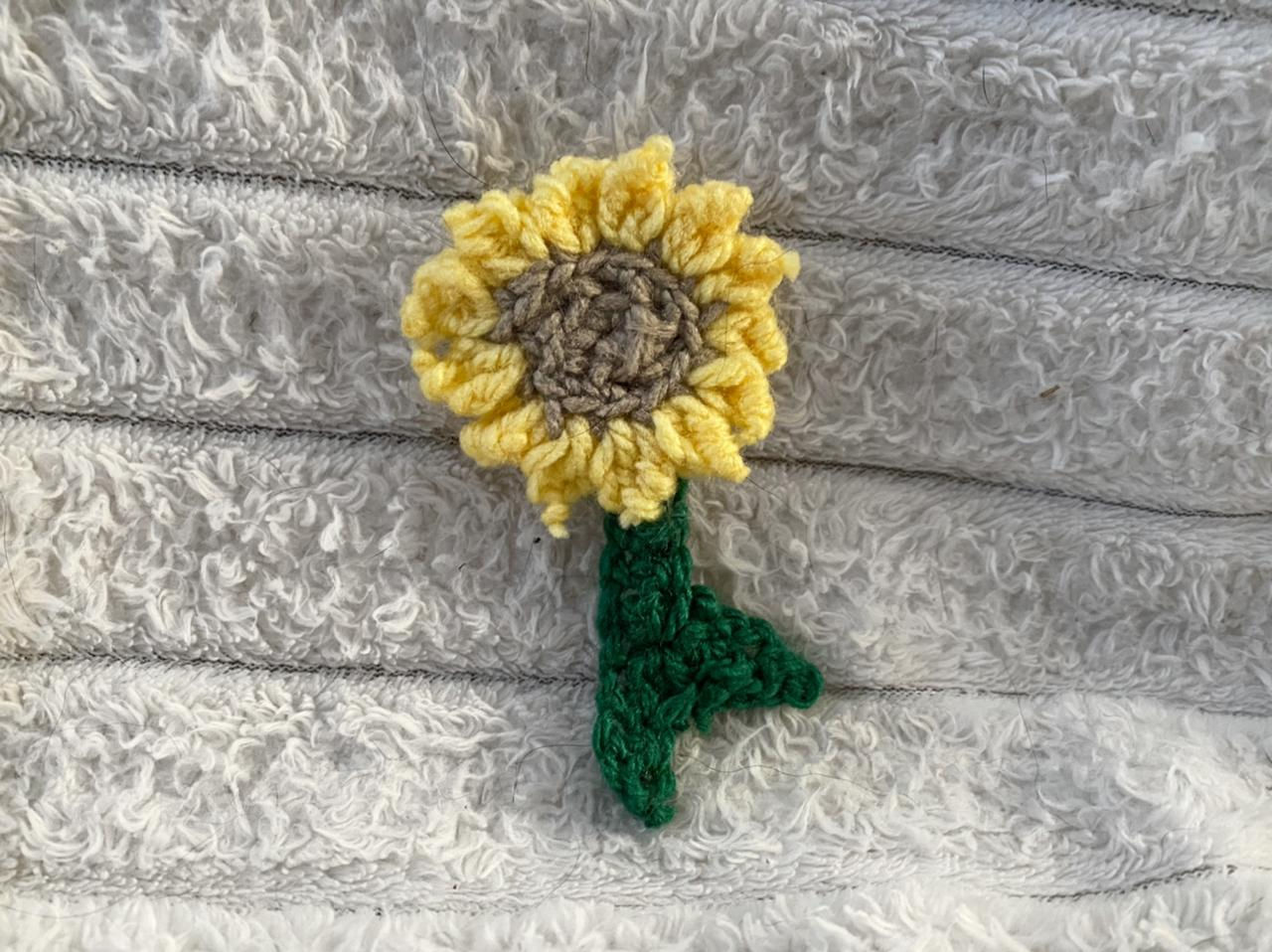 Tiny Sunflower Crochet