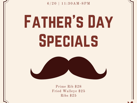 Father's Day Specials