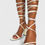 Thumbnail: NAFISAH Lace-Up Block Heel