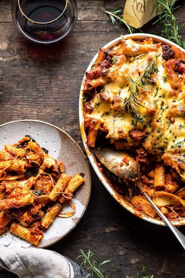 One Pot Spicy Pesto Cheese Baked Rigatoni_.jpeg