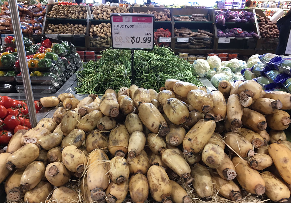 Hmart 野菜コーナー