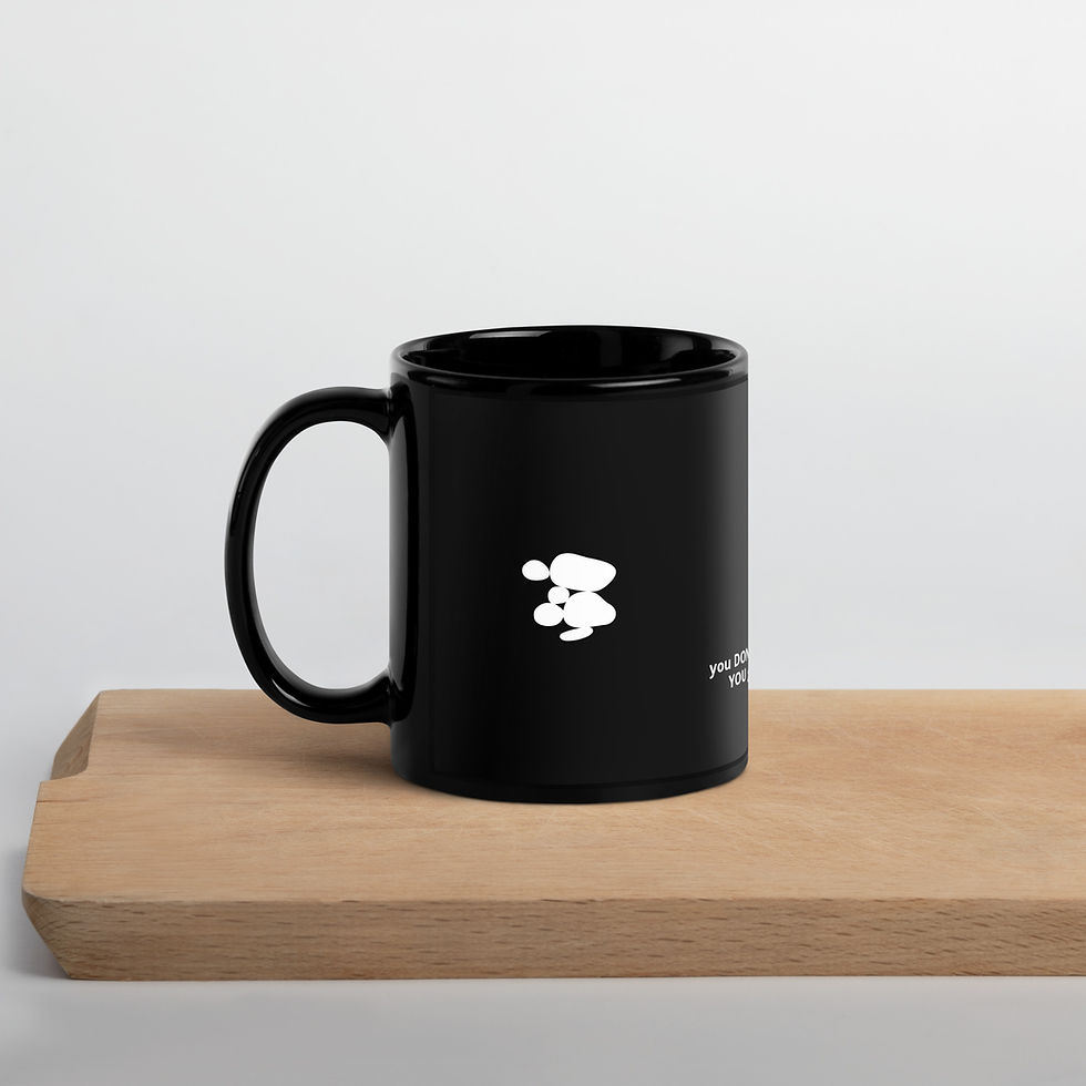 Thumbnail: PRAYBOY© Black Glossy Mug