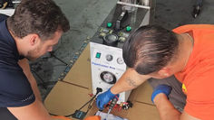 Setting up for spraylining with PipeCaster Pro Micro