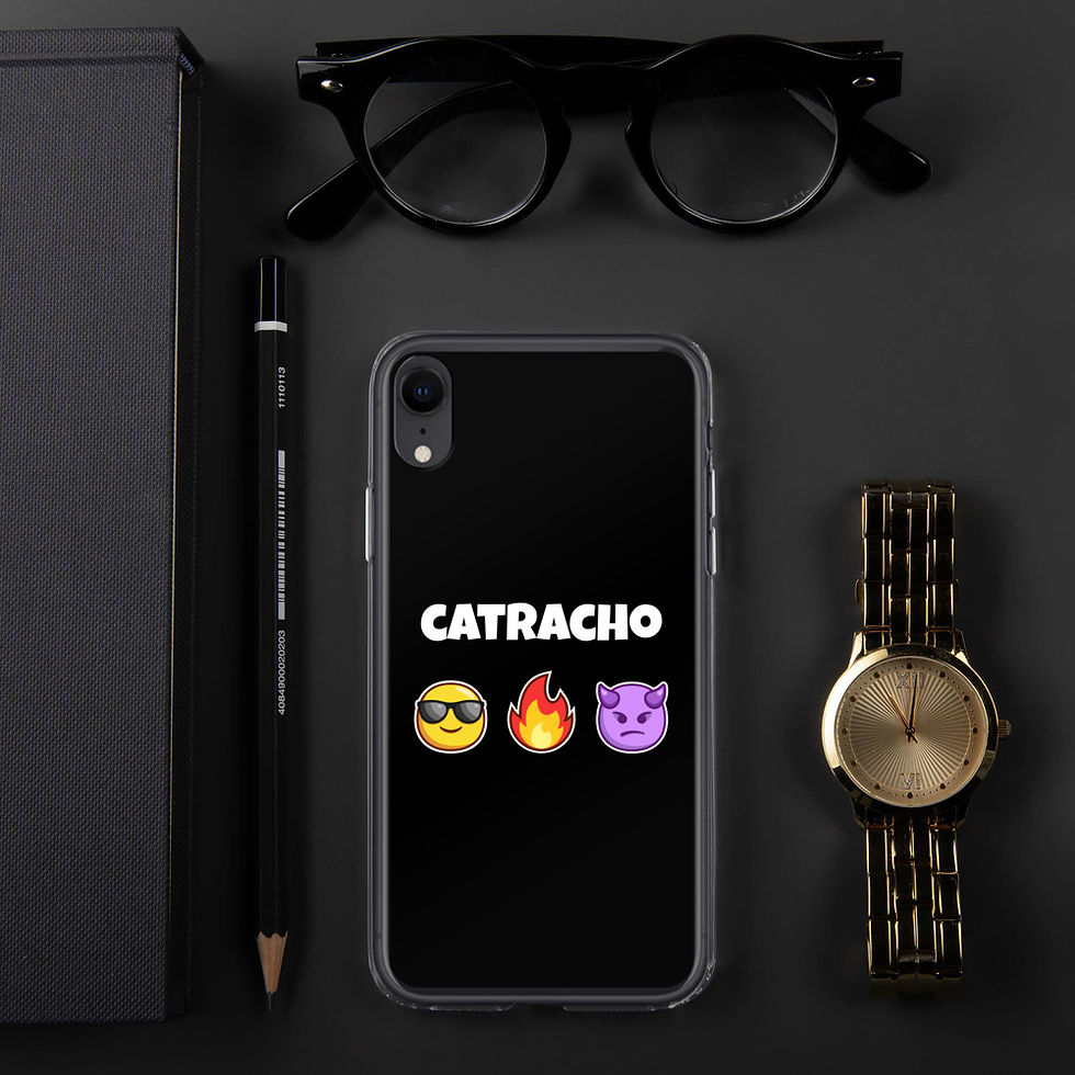 Miniatura: Funda para iPhone Catracho en Negro
