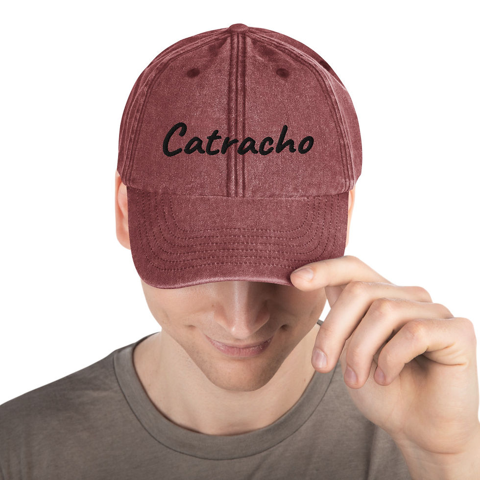 Miniatura: Gorra Beisbol Negra Catracho  