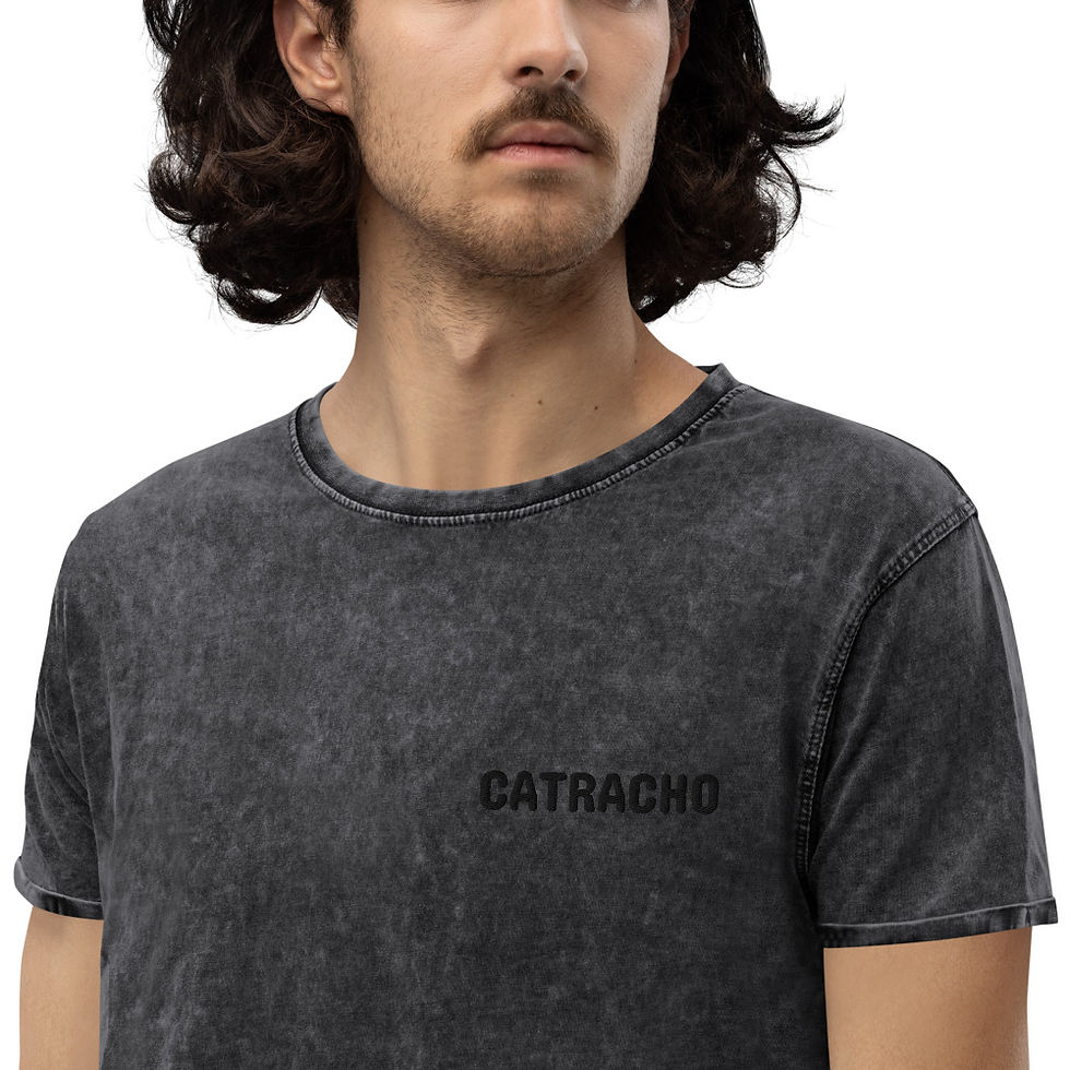 Miniatura: Camiseta Negra Vaquera ''CATRACHO''