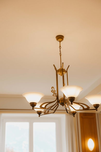 Kronleuchter im Standesamt Tegernsee