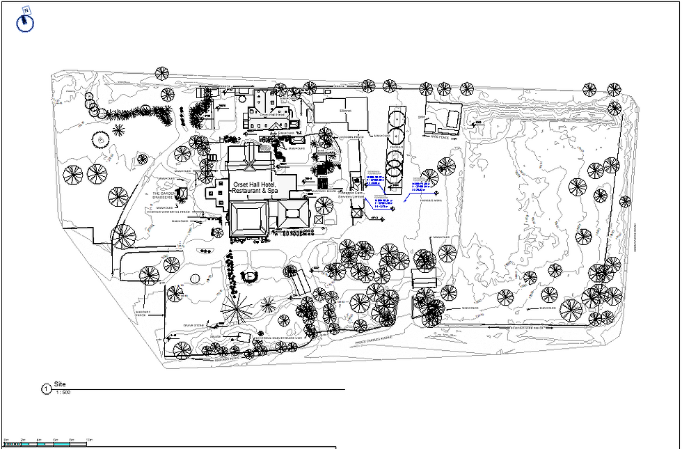 Topographical survey in Orsett, Grays RM16 cost was £2582.52