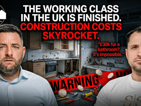 The working class in UK is finished! As Construction costs skyrocket!