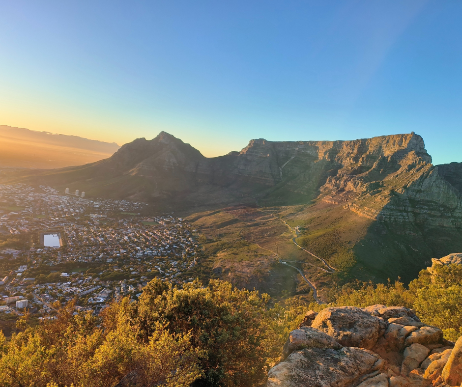 Cape Town winter morning 
