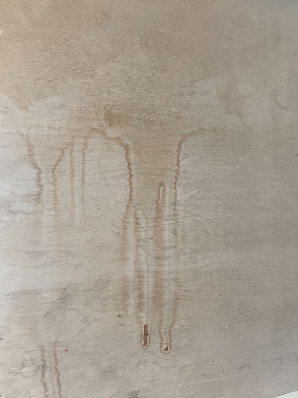 Wood Bleed from tannins