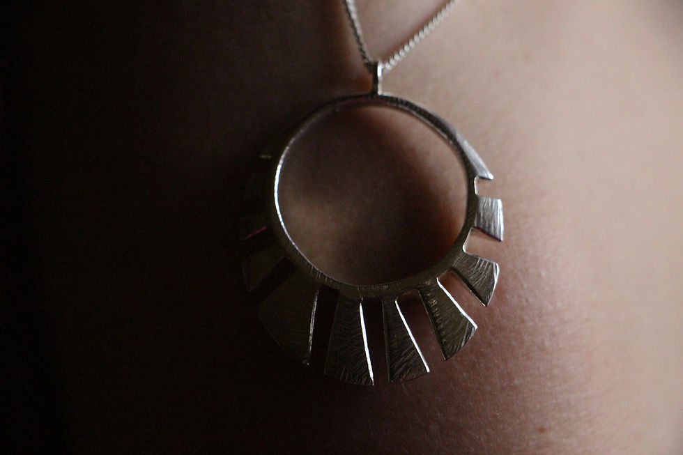 Thumbnail: the Monstera necklace