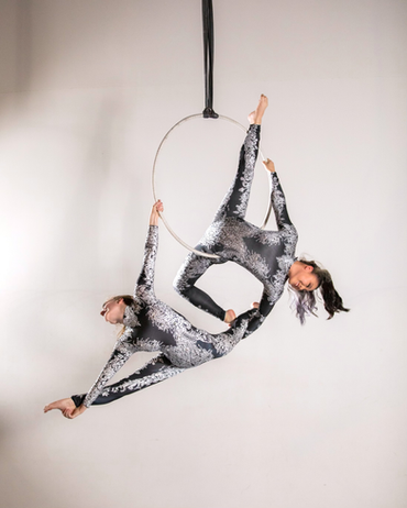 Emma and Valerie Hoop Duo