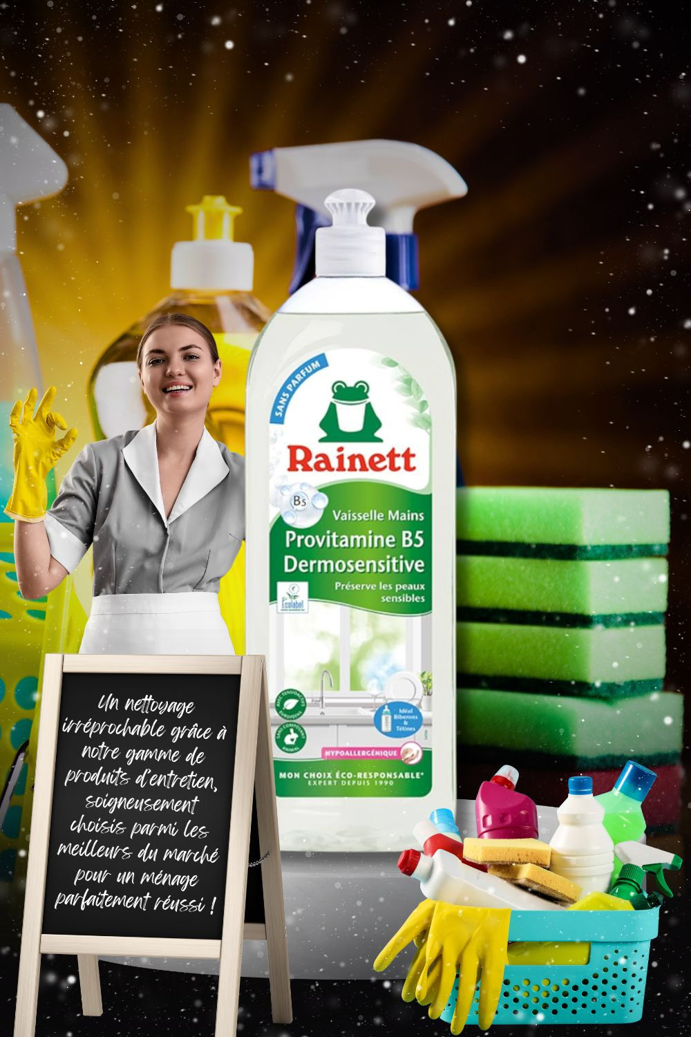 • Liquide vaisselle Hypoallergénique | Rainett