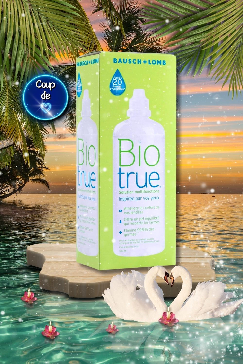 • Solution multifonction pour lentilles | Biotrue