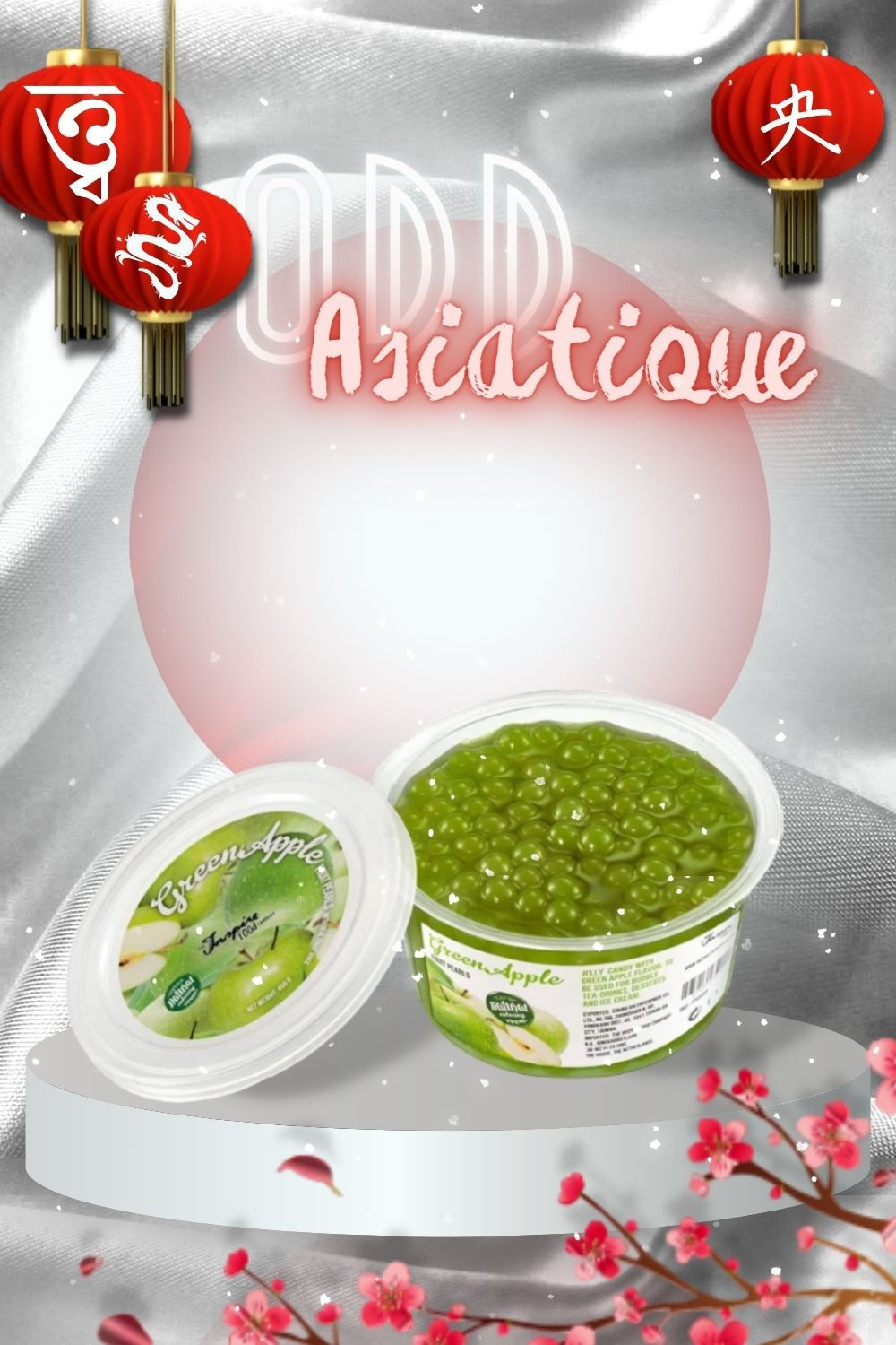 • Billes à la pomme verte | Bubble Tea