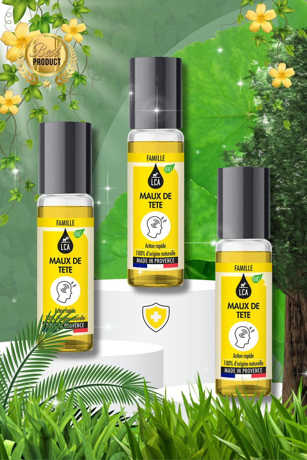• Roll-On maux de tête bio | LCA