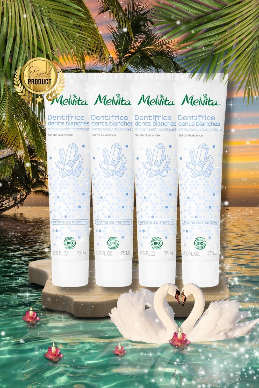 • Dentifrice dents blanches bio | Melvita