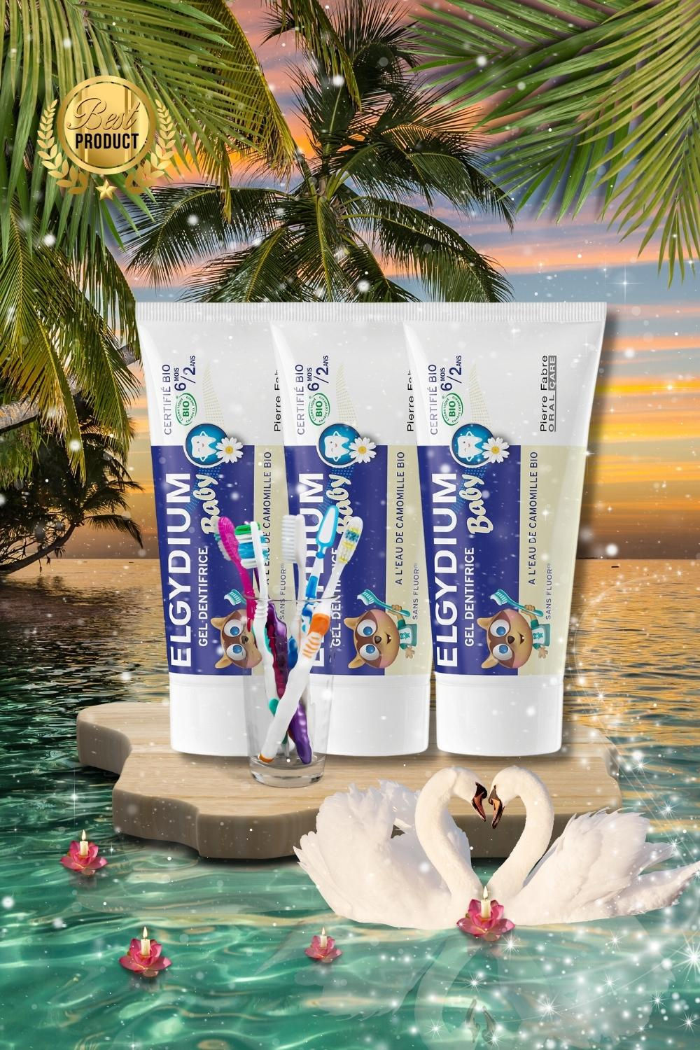 • Dentifrice bébé bio dès 6 mois | Elgydium