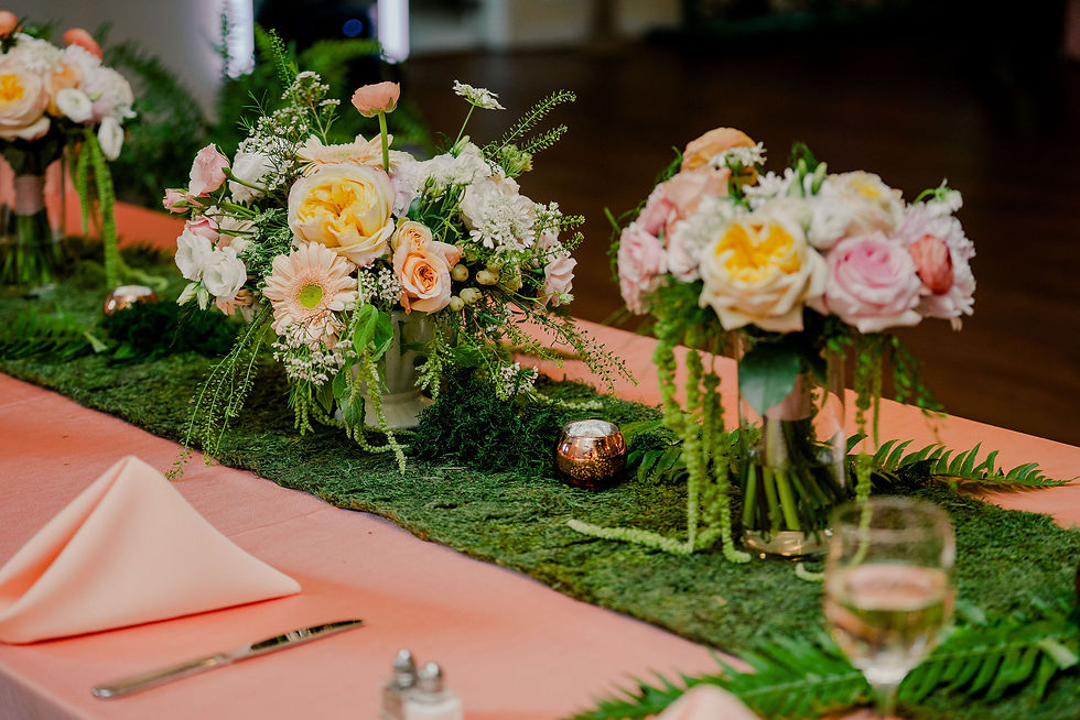 Head Table Decor - Wedding