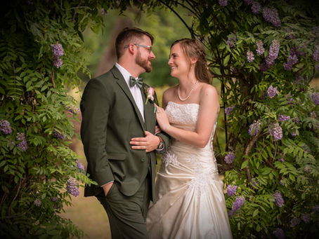 Wisteria Arch at The Hudson Manor Estate in Louisburg, NC