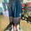 Thumbnail: WOMENS SM BLACK OUT COUNTRY Willie Nelson Faux Leather Legendary Country Skirt